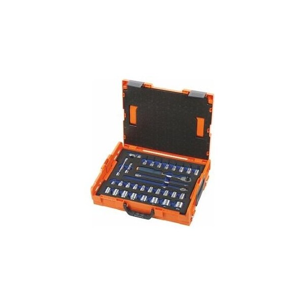 Garant 32 Pc 1/2 inch Drive Socket Set in L-Boxx, 8 mm to 34 mm 685550 32 - main